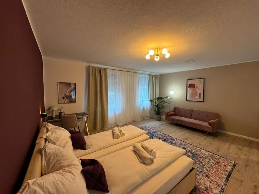 3 Raum City-Apartment - 5Min Zum Hbf Grupello-1 Düsseldorf Esterno foto