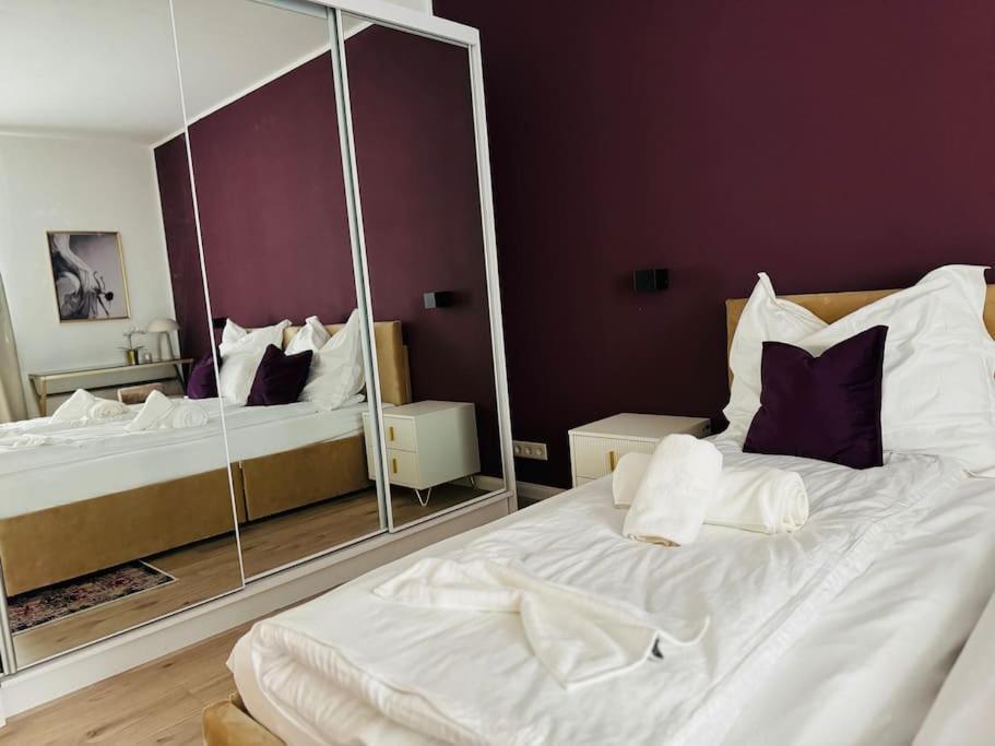 3 Raum City-Apartment - 5Min Zum Hbf Grupello-1 Düsseldorf Esterno foto